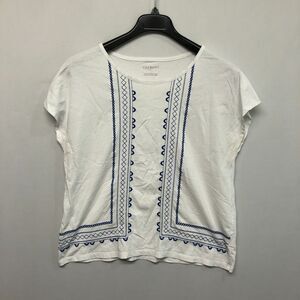 Talbots Women Short Sleeve Cotton Tee T-Shirt Top Blouse Size Large M182 -14